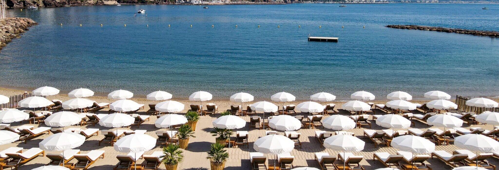 plage blanche plage theoule